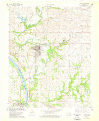 Fairfax Oklahoma Historical topographic map, 1:24000 scale, 7.5 X 7.5 Minute, Year 1978