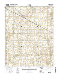 Fairmont Oklahoma Current topographic map, 1:24000 scale, 7.5 X 7.5 Minute, Year 2016