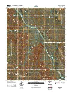 Fairvalley Oklahoma Historical topographic map, 1:24000 scale, 7.5 X 7.5 Minute, Year 2012
