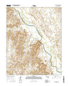 Fairvalley Oklahoma Current topographic map, 1:24000 scale, 7.5 X 7.5 Minute, Year 2016
