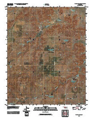 Fairvalley SE Oklahoma Historical topographic map, 1:24000 scale, 7.5 X 7.5 Minute, Year 2010