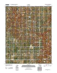 Fairvalley SW Oklahoma Historical topographic map, 1:24000 scale, 7.5 X 7.5 Minute, Year 2012