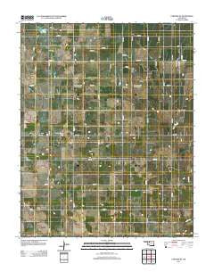 Fairview NE Oklahoma Historical topographic map, 1:24000 scale, 7.5 X 7.5 Minute, Year 2012