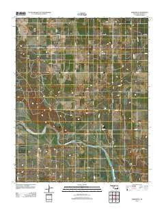 Fairview SE Oklahoma Historical topographic map, 1:24000 scale, 7.5 X 7.5 Minute, Year 2012