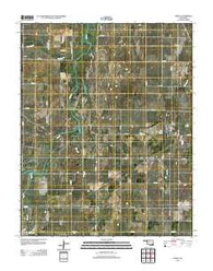 Fargo Oklahoma Historical topographic map, 1:24000 scale, 7.5 X 7.5 Minute, Year 2012