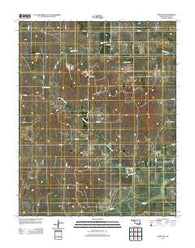 Fargo NW Oklahoma Historical topographic map, 1:24000 scale, 7.5 X 7.5 Minute, Year 2012