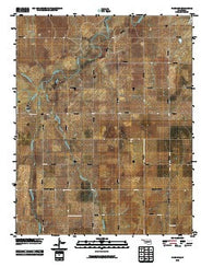 Fargo SW Oklahoma Historical topographic map, 1:24000 scale, 7.5 X 7.5 Minute, Year 2010