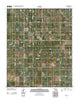 Faxon Oklahoma Historical topographic map, 1:24000 scale, 7.5 X 7.5 Minute, Year 2012