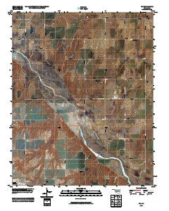 Fay Oklahoma Historical topographic map, 1:24000 scale, 7.5 X 7.5 Minute, Year 2009