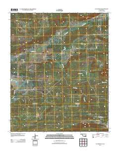 Featherston Oklahoma Historical topographic map, 1:24000 scale, 7.5 X 7.5 Minute, Year 2012