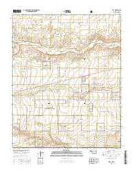 Felt Oklahoma Current topographic map, 1:24000 scale, 7.5 X 7.5 Minute, Year 2016