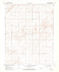 Felt NE Oklahoma Historical topographic map, 1:24000 scale, 7.5 X 7.5 Minute, Year 1969