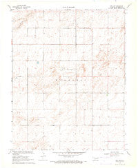 Felt NE Oklahoma Historical topographic map, 1:24000 scale, 7.5 X 7.5 Minute, Year 1969