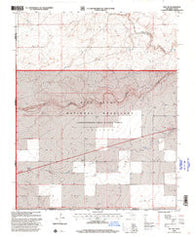 Felt SW Oklahoma Historical topographic map, 1:24000 scale, 7.5 X 7.5 Minute, Year 1998