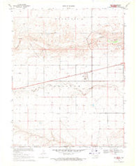 Felt Oklahoma Historical topographic map, 1:24000 scale, 7.5 X 7.5 Minute, Year 1969
