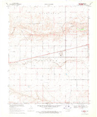 Felt Oklahoma Historical topographic map, 1:24000 scale, 7.5 X 7.5 Minute, Year 1969