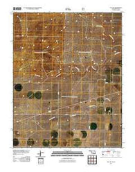 Felt SW Oklahoma Historical topographic map, 1:24000 scale, 7.5 X 7.5 Minute, Year 2011