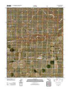 Felt SW Oklahoma Historical topographic map, 1:24000 scale, 7.5 X 7.5 Minute, Year 2012