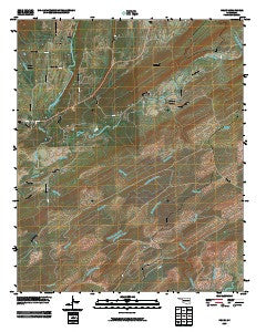 Finley Oklahoma Historical topographic map, 1:24000 scale, 7.5 X 7.5 Minute, Year 2009