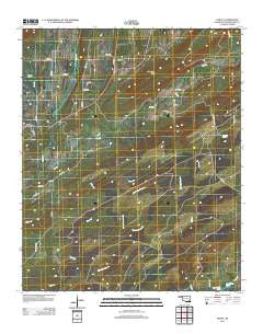Finley Oklahoma Historical topographic map, 1:24000 scale, 7.5 X 7.5 Minute, Year 2012