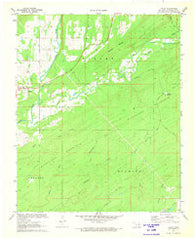 Finley Oklahoma Historical topographic map, 1:24000 scale, 7.5 X 7.5 Minute, Year 1972