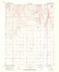Flagg Springs Oklahoma Historical topographic map, 1:24000 scale, 7.5 X 7.5 Minute, Year 1969