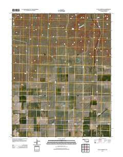 Flagg Springs Oklahoma Historical topographic map, 1:24000 scale, 7.5 X 7.5 Minute, Year 2012