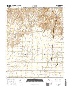 Flagg Springs Oklahoma Current topographic map, 1:24000 scale, 7.5 X 7.5 Minute, Year 2016