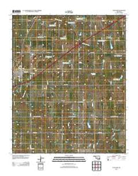 Fletcher Oklahoma Historical topographic map, 1:24000 scale, 7.5 X 7.5 Minute, Year 2012