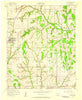 Fletcher Oklahoma Historical topographic map, 1:24000 scale, 7.5 X 7.5 Minute, Year 1956