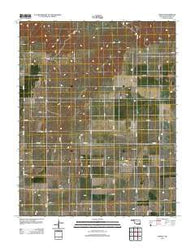 Forgan Oklahoma Historical topographic map, 1:24000 scale, 7.5 X 7.5 Minute, Year 2012