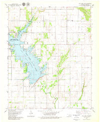 Fort Cobb Dam Oklahoma Historical topographic map, 1:24000 scale, 7.5 X 7.5 Minute, Year 1979