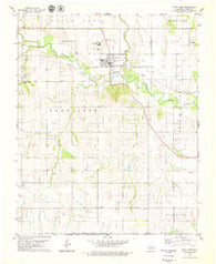Fort Cobb Oklahoma Historical topographic map, 1:24000 scale, 7.5 X 7.5 Minute, Year 1979