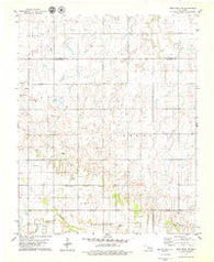 Fort Reno NE Oklahoma Historical topographic map, 1:24000 scale, 7.5 X 7.5 Minute, Year 1979