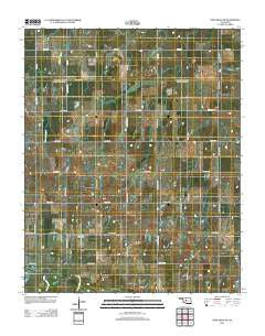 Fort Reno NE Oklahoma Historical topographic map, 1:24000 scale, 7.5 X 7.5 Minute, Year 2013