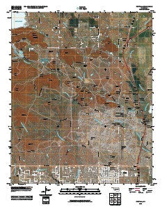 Fort Sill Oklahoma Historical topographic map, 1:24000 scale, 7.5 X 7.5 Minute, Year 2010
