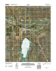 Fort Supply Oklahoma Historical topographic map, 1:24000 scale, 7.5 X 7.5 Minute, Year 2012
