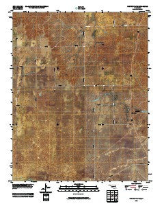 Fort Supply NW Oklahoma Historical topographic map, 1:24000 scale, 7.5 X 7.5 Minute, Year 2010