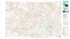 Foss Reservoir Oklahoma Historical topographic map, 1:100000 scale, 30 X 60 Minute, Year 1990