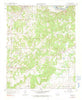 Francis Oklahoma Historical topographic map, 1:24000 scale, 7.5 X 7.5 Minute, Year 1958