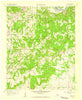 Francis Oklahoma Historical topographic map, 1:24000 scale, 7.5 X 7.5 Minute, Year 1958
