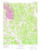 Franklin Oklahoma Historical topographic map, 1:24000 scale, 7.5 X 7.5 Minute, Year 1956