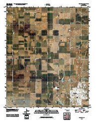 Frederick Oklahoma Historical topographic map, 1:24000 scale, 7.5 X 7.5 Minute, Year 2010