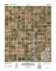 Frederick Oklahoma Historical topographic map, 1:24000 scale, 7.5 X 7.5 Minute, Year 2012