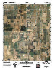 Frederick SE Oklahoma Historical topographic map, 1:24000 scale, 7.5 X 7.5 Minute, Year 2010