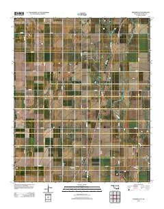 Frederick SE Oklahoma Historical topographic map, 1:24000 scale, 7.5 X 7.5 Minute, Year 2012