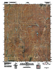 Freedom NE Oklahoma Historical topographic map, 1:24000 scale, 7.5 X 7.5 Minute, Year 2010