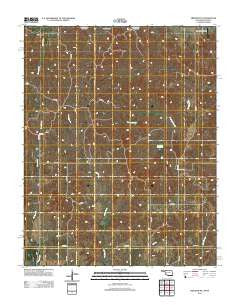 Freedom NE Oklahoma Historical topographic map, 1:24000 scale, 7.5 X 7.5 Minute, Year 2012