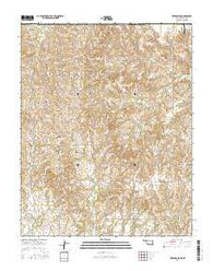 Freedom NE Oklahoma Current topographic map, 1:24000 scale, 7.5 X 7.5 Minute, Year 2016