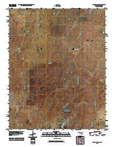Freedom NW Oklahoma Historical topographic map, 1:24000 scale, 7.5 X 7.5 Minute, Year 2010